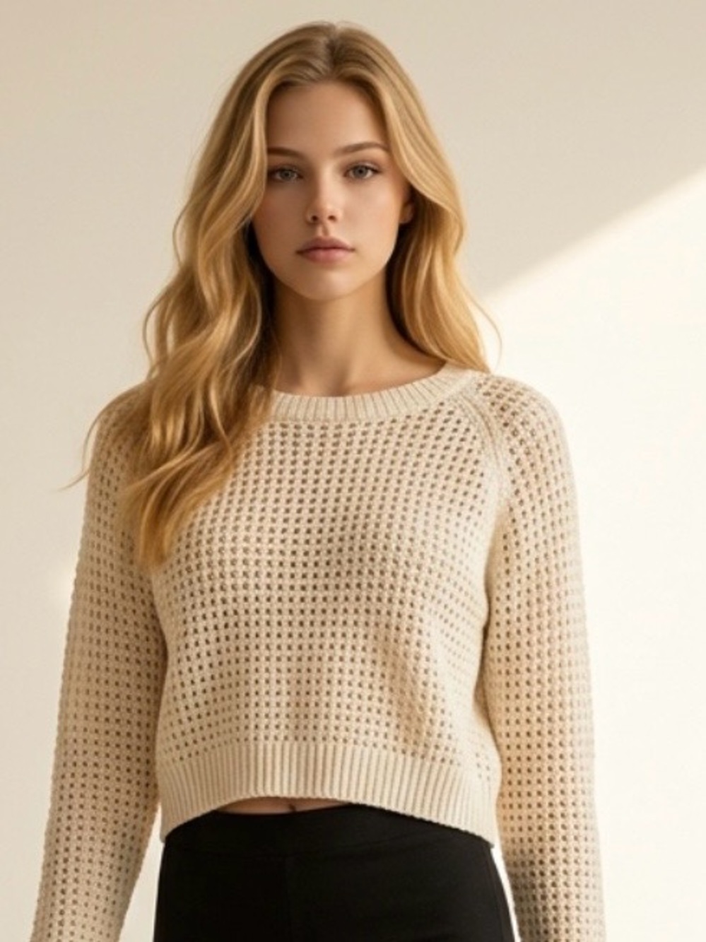 BCBGMaxAzria  Cropped Sweater